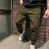 Casual Pure Color Long Pants For Men