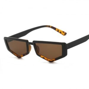 Retro Geometric Leopard Unisex Outdoor Sunglasses