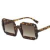 Fashion Design Square Large Frame Sunglasses