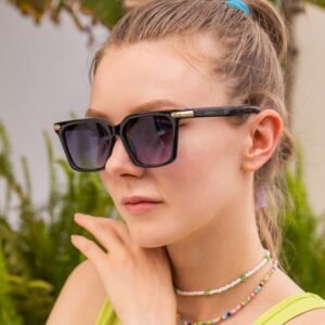 Gradient Color Fashion Street Sunglasses